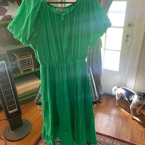 Green Midi Dress